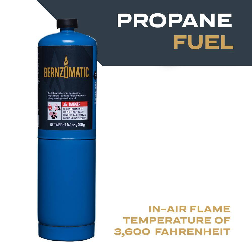 Bernzomatic 14.1 oz. Handheld Propane Gas Fuel Cylinder 304182