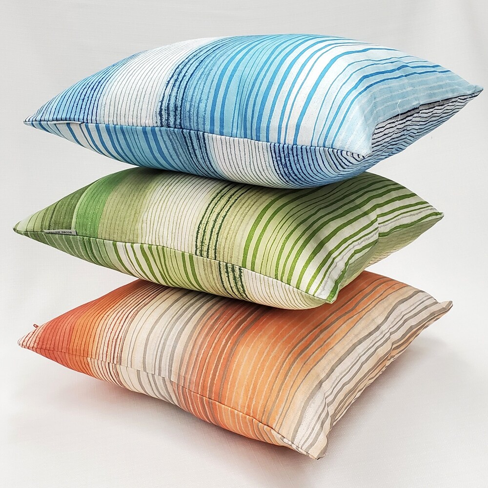 Pillow Decor Sedona Stripes Throw Pillows