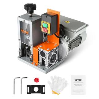 VEVOR Automatic Wire Stripping Machine 0.06in. to 0.98in. Electric Motorized Cable Stripper Peeler 180W 60 ft.min for Copper BX180W11525MMAVETV1