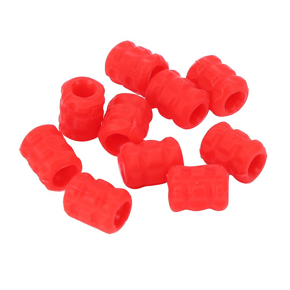 20pcs Rc121 Silicone Mountain Road Bicycle Frame Protective Cover Bike Sleeve Cable Brake Line Tube Protectorred