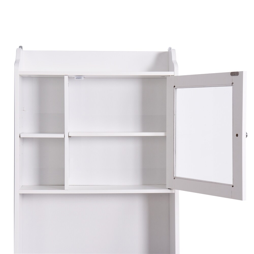 Wall Organizer Storage Cabinet Showcase Botanical Cabinet