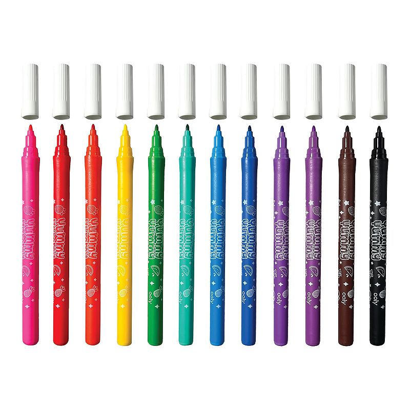 Ooly Yummy Yummy Scented Markers 2.0 - Set of 12