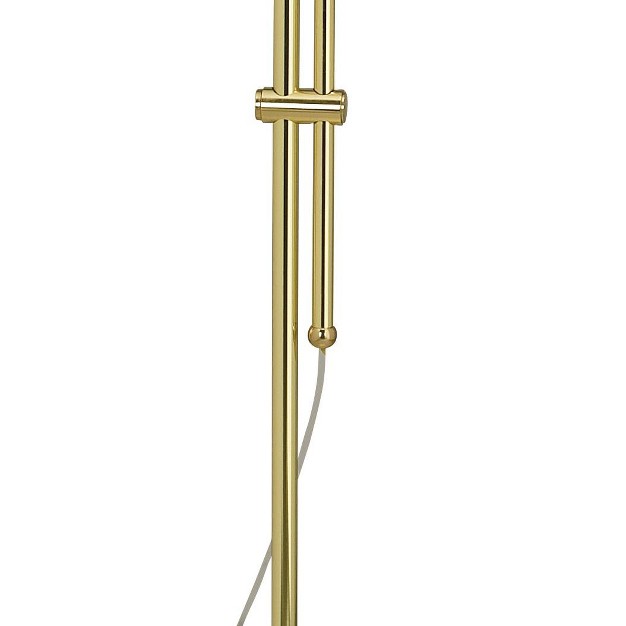 Tall Brass Adjustable Metal Head For Living Room Reading Bedroom Office