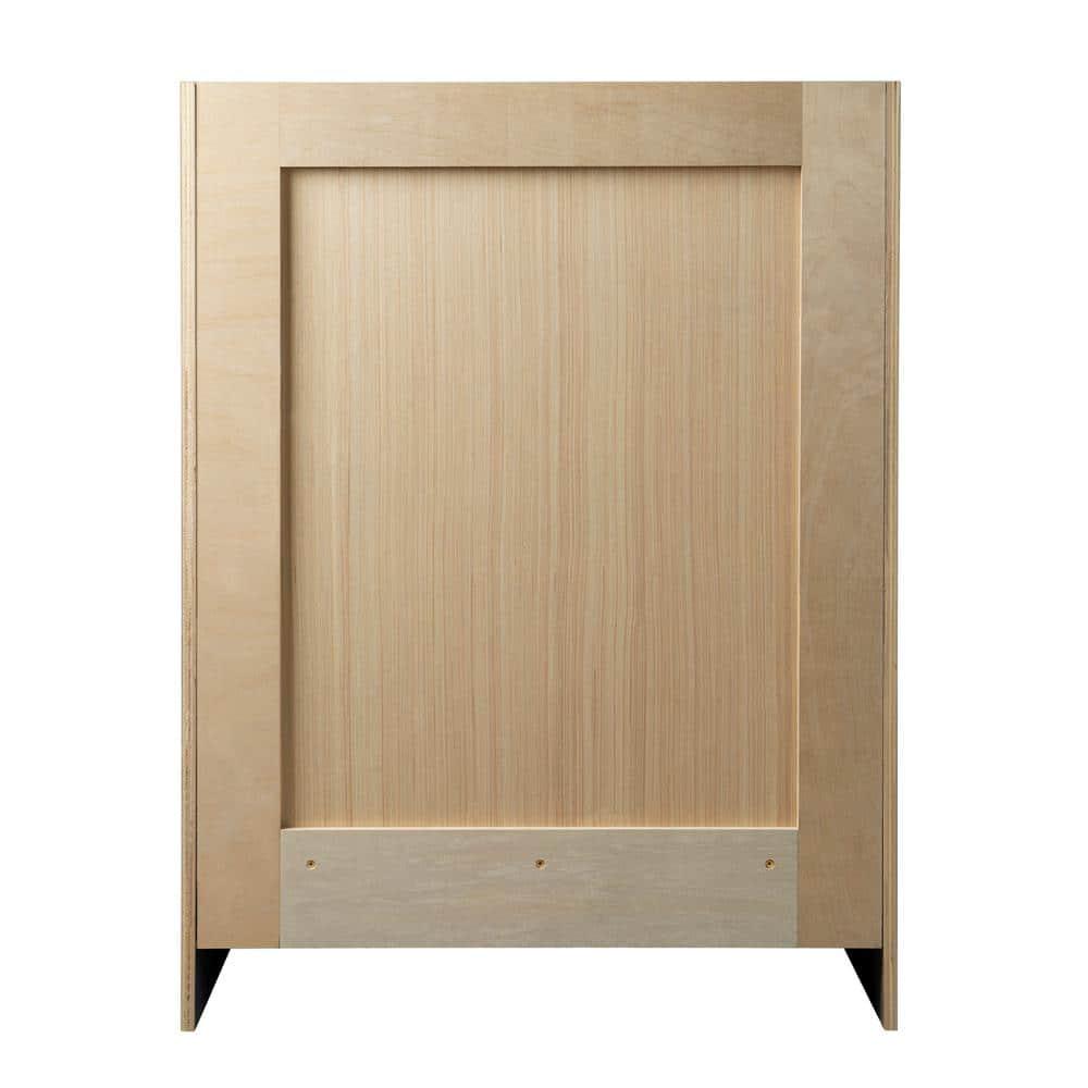 Design House Brookings Plywood 24 in W x 18 in D 2Door Shaker Style Bath Vanity Cabinet Only in Gray