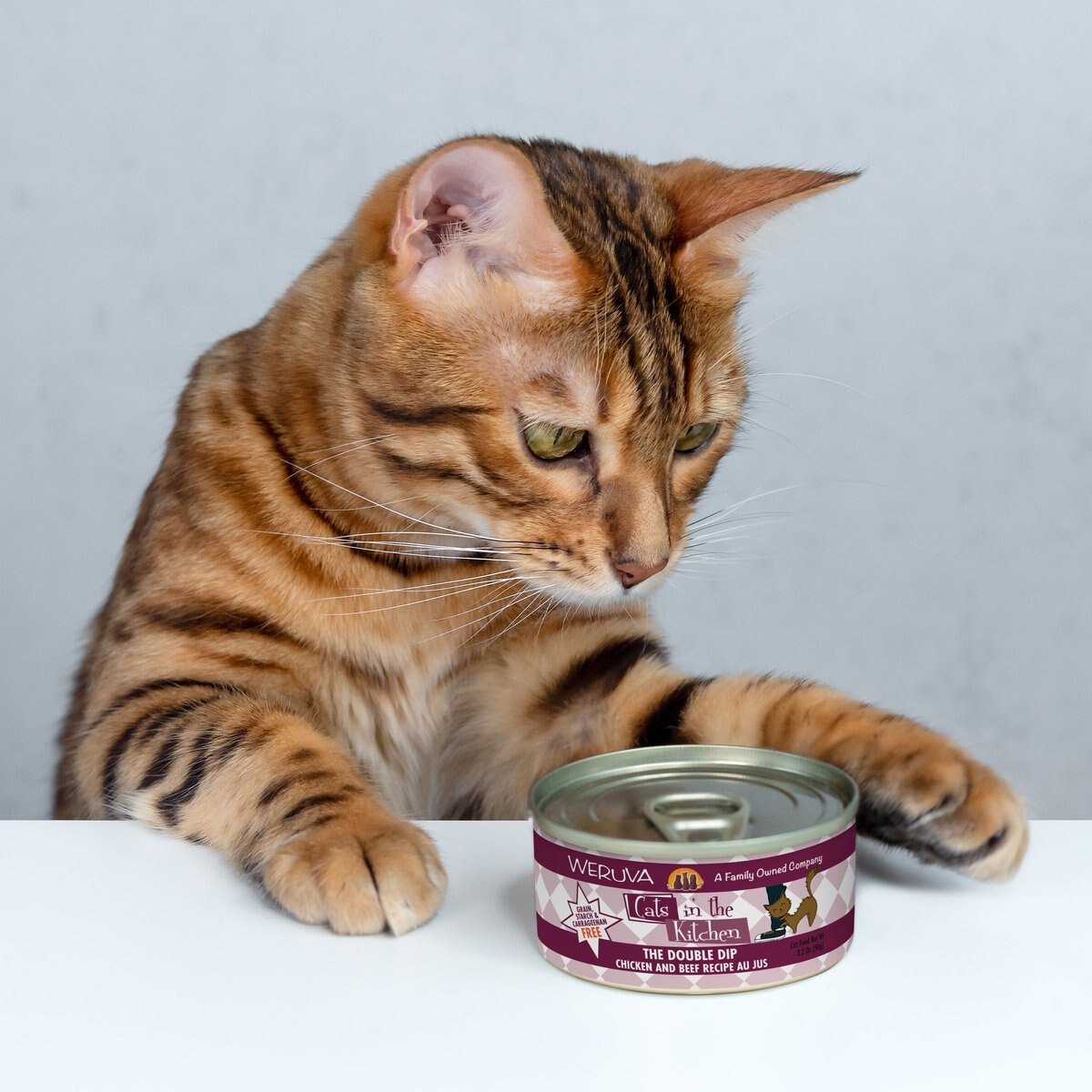 Weruva Cats in the Kitchen The Double Dip Chicken and Beef Au Jus Grain-Free Canned Cat Food