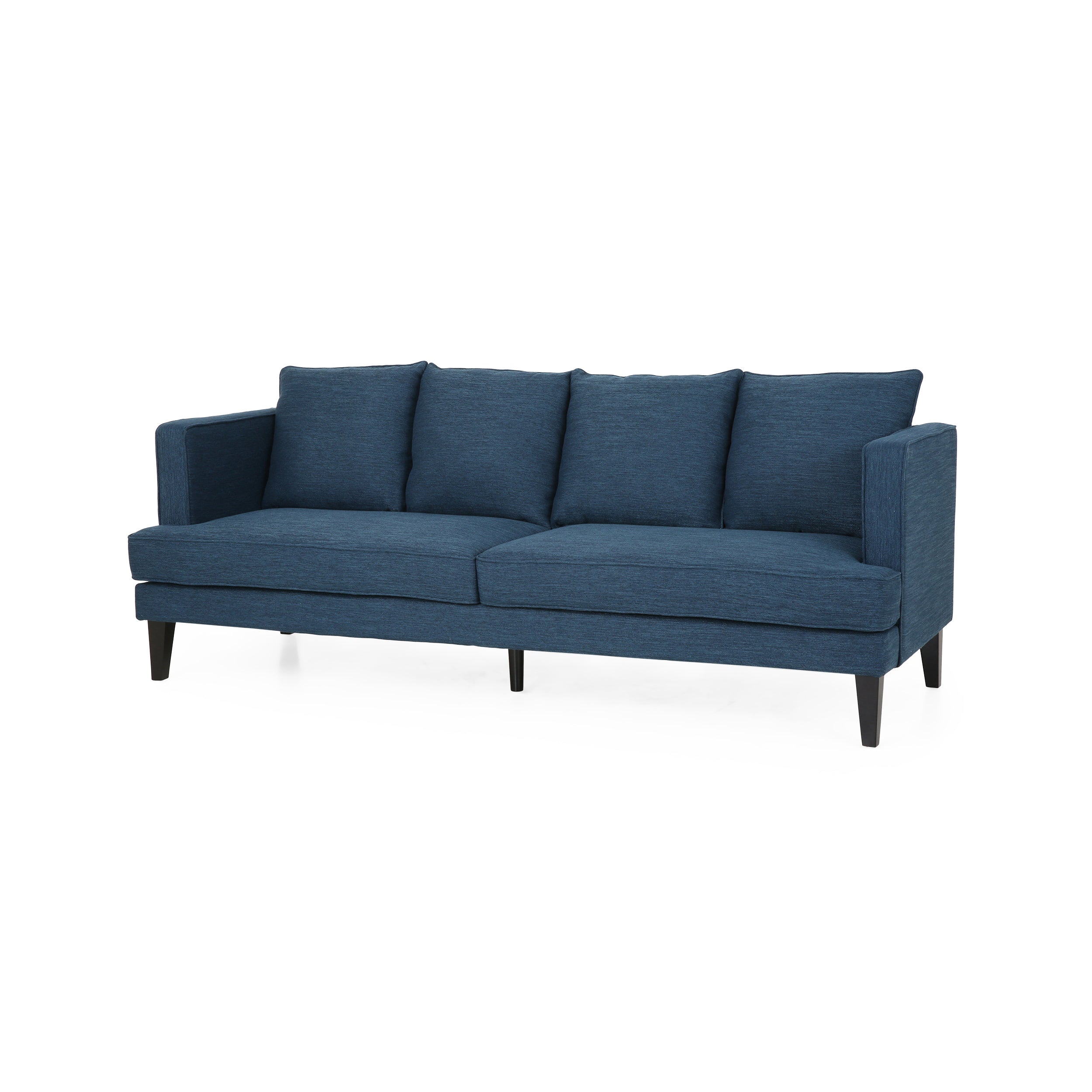 Nimsi Contemporary 3 Seater Fabric Sofa