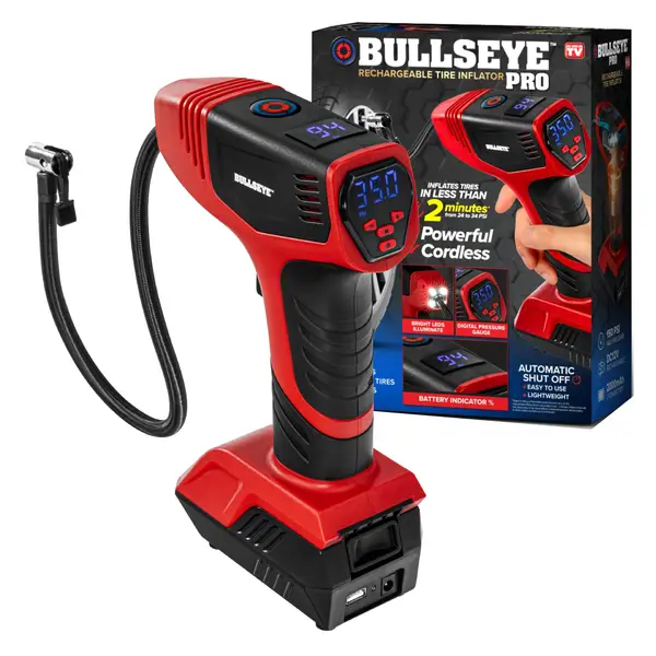 Bullseye 12V Portable Tire Inflator