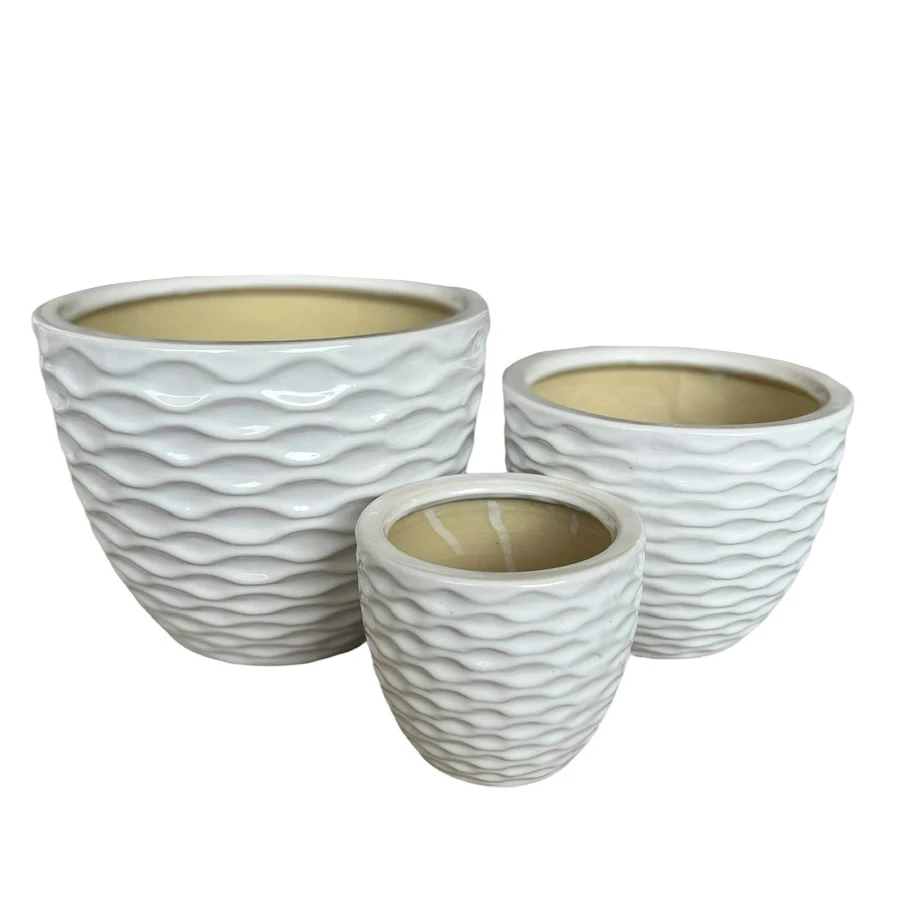 Glazed ceramic planters pots / Flowers Pots