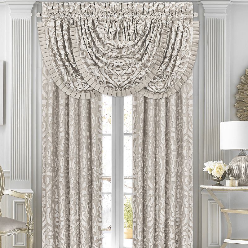 Five Queens Court Antonia Set of 2 Window Curtain Panels