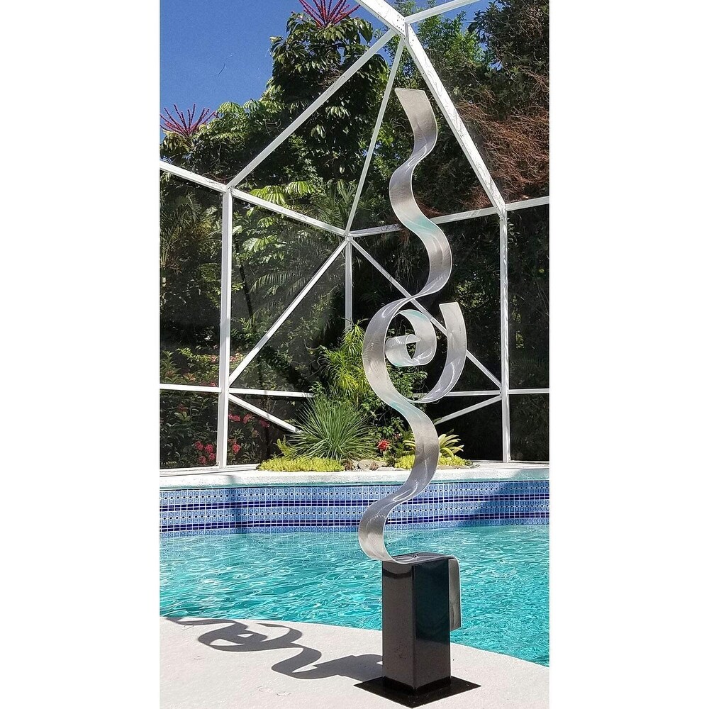 Statements2000 Large Metal Sculpture Modern Abstract Art Decor by Jon en   Looking Forward   62\