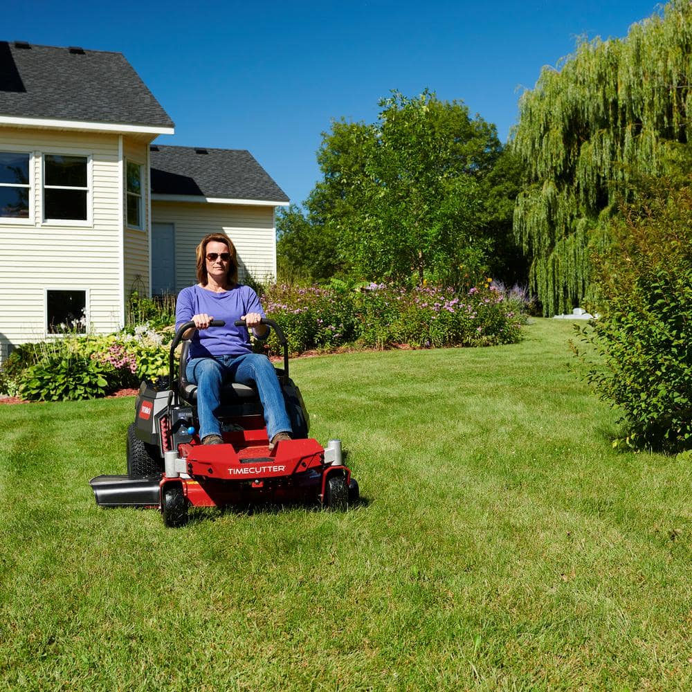 Toro TimeCutter 42 in. Deck 18 HP Kawasaki V-Twin Gas Dual Hydrostatic Zero Turn Riding Mower with Smart Speed CARB 75741