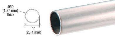 CRL 1 Diameter Round .050 Tubing