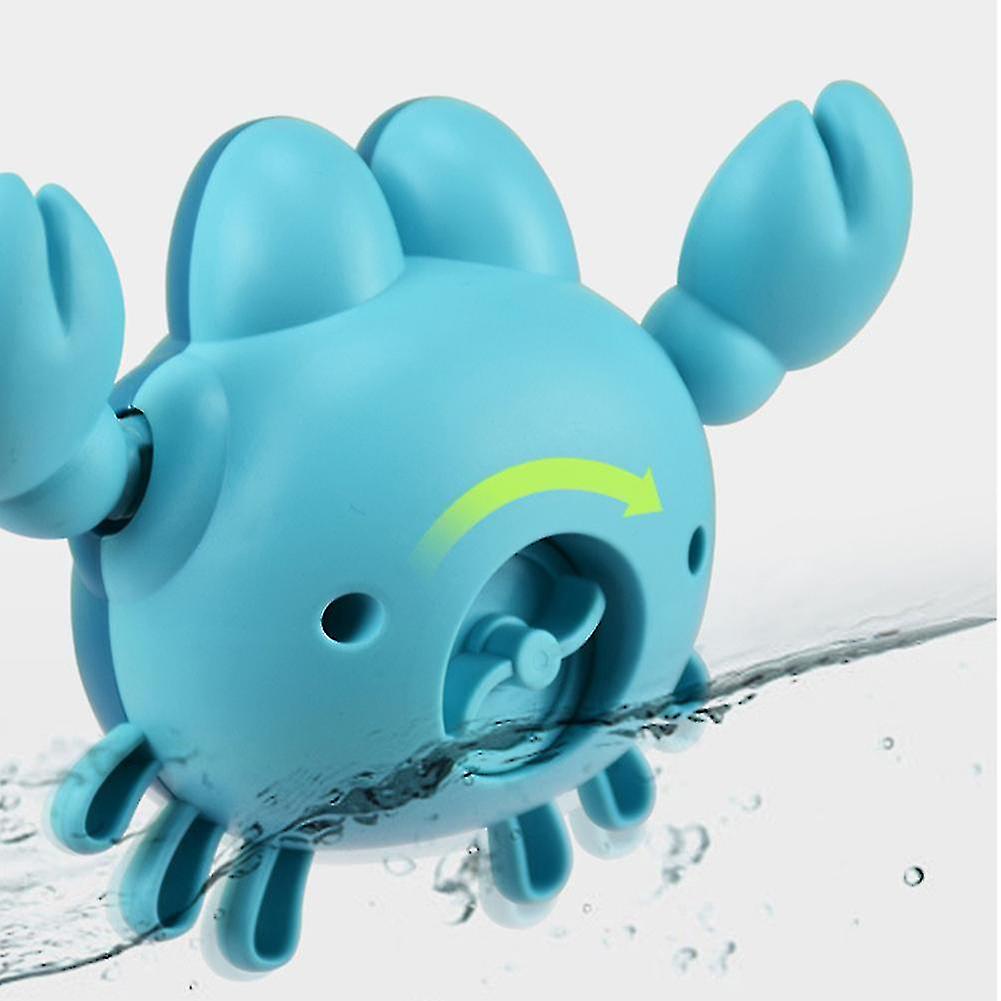 Interactive Water Spray Beach Toy Abs Cute Beach Bathroom Wind Up Animal Bauble Clockwork Water Game Bath Toys