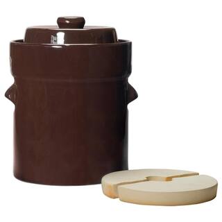 ROOTS  HARVEST Traditional Water Seal Crock Set 5L 1294