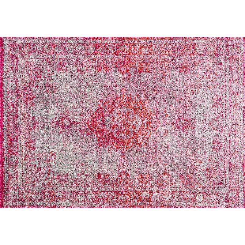 nuLOOM Bodrum Tanja Framed Medallion Rug