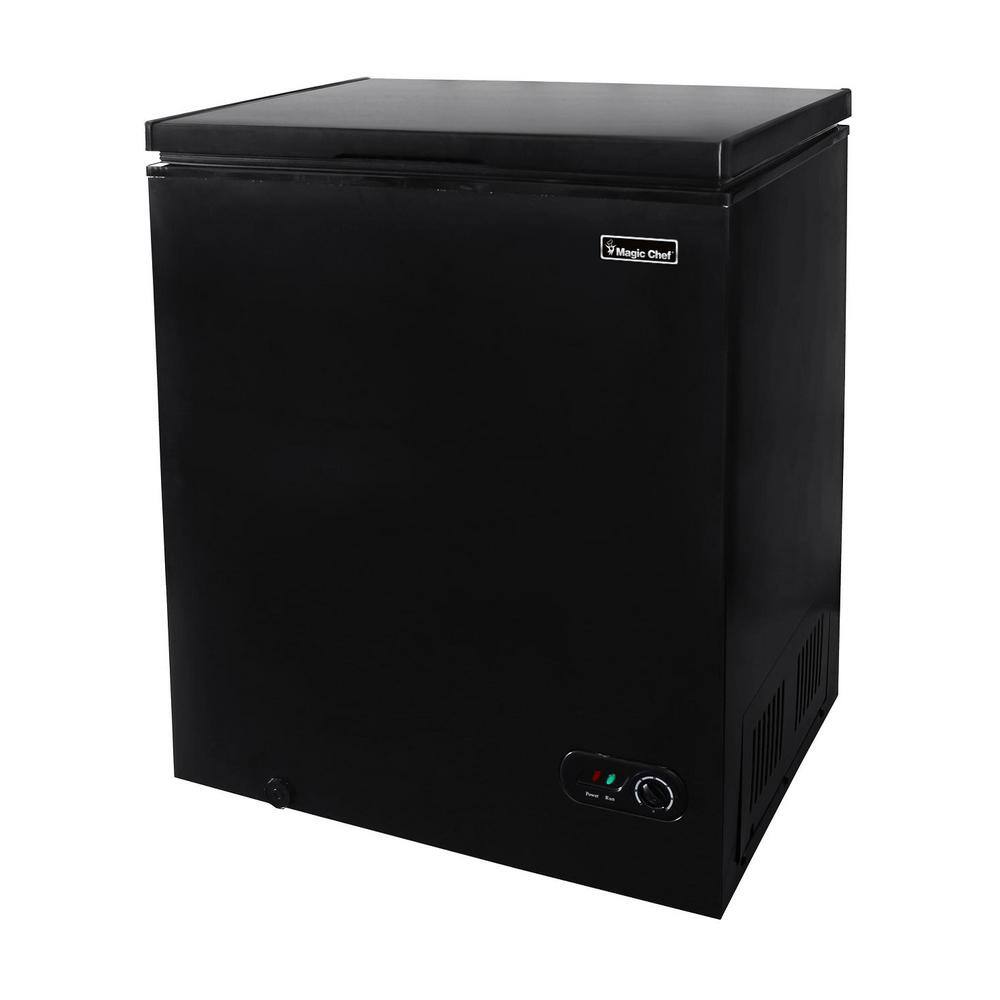 Magic Chef 5.0 cu. ft. Chest Freezer in Black HMCF5B4