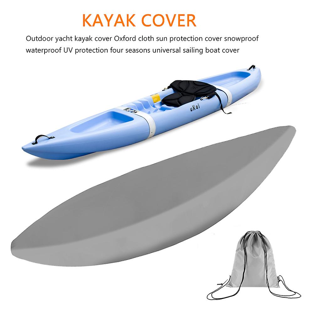 Born Pretty 8 Size Kayak Protective Cover 3-6.5m Waterproof Anti-uv Outdoor Canoe Universal Storage Bag Inflatable Boat Dust Cover