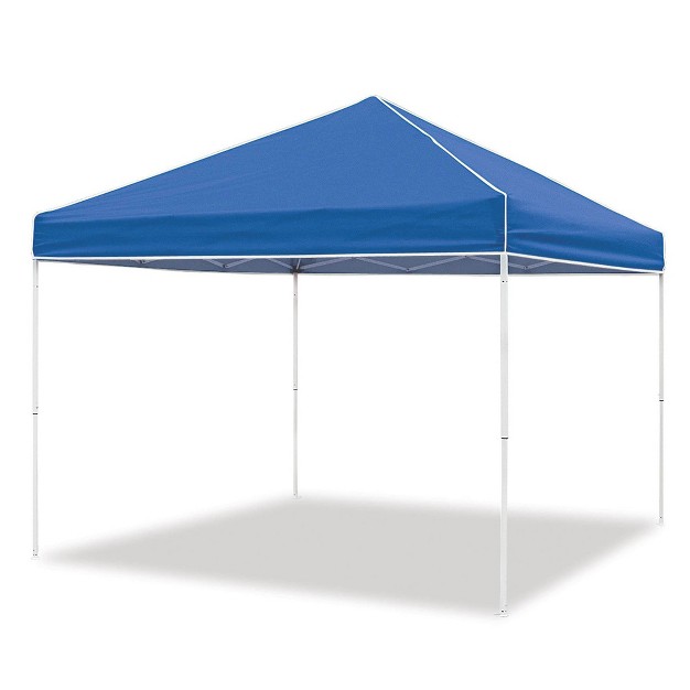 Z shade 10 X 10 Foot Everest Instant Outdoor Canopy Camping Patio Shelter Blue amp Durable Plastic Circular 5 Pound Canopy Tent Leg Weights Set Of 4