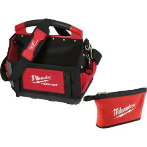 Milwaukee 15 In. Packout Tote With Tool Bag