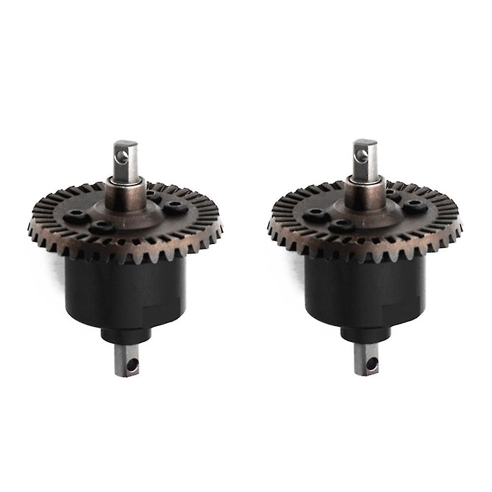 2pcs All Metal Front Rear Differential For Slash Vxl Stampede Hq727 1/10 Rc Car Upgrade Parts，3