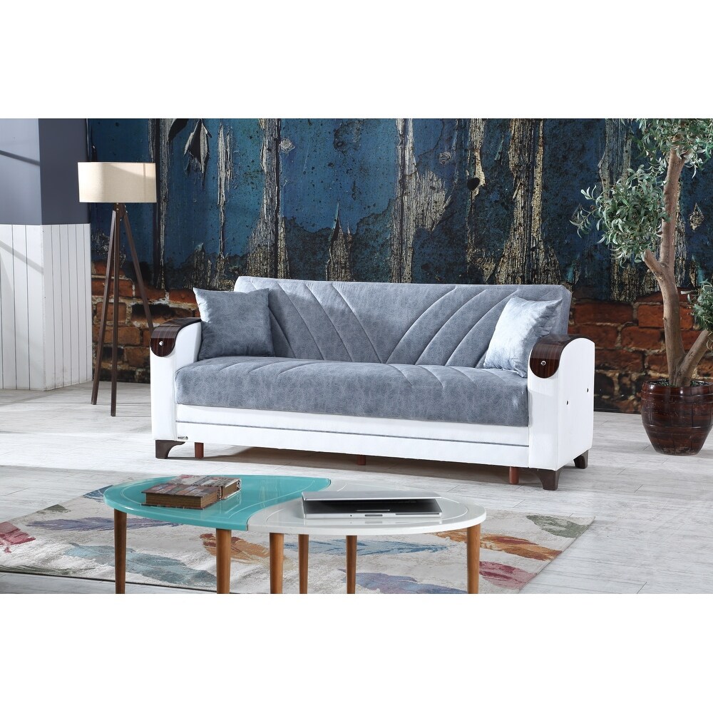 Sova Living Room Convertible Sleeper 3 Seat Sofa