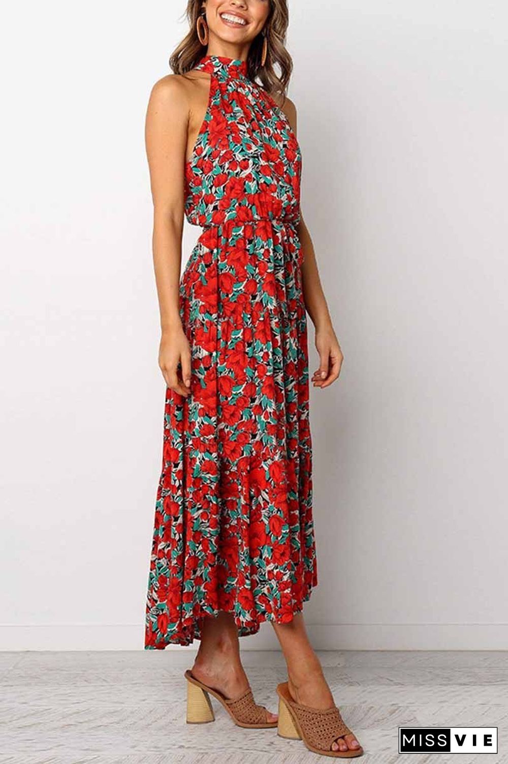 Fashion Floral Dress (3 Colors)