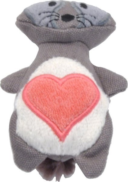 Turbo Scent Locker Heart Plush Animal Cat Toy and Catnip Spray