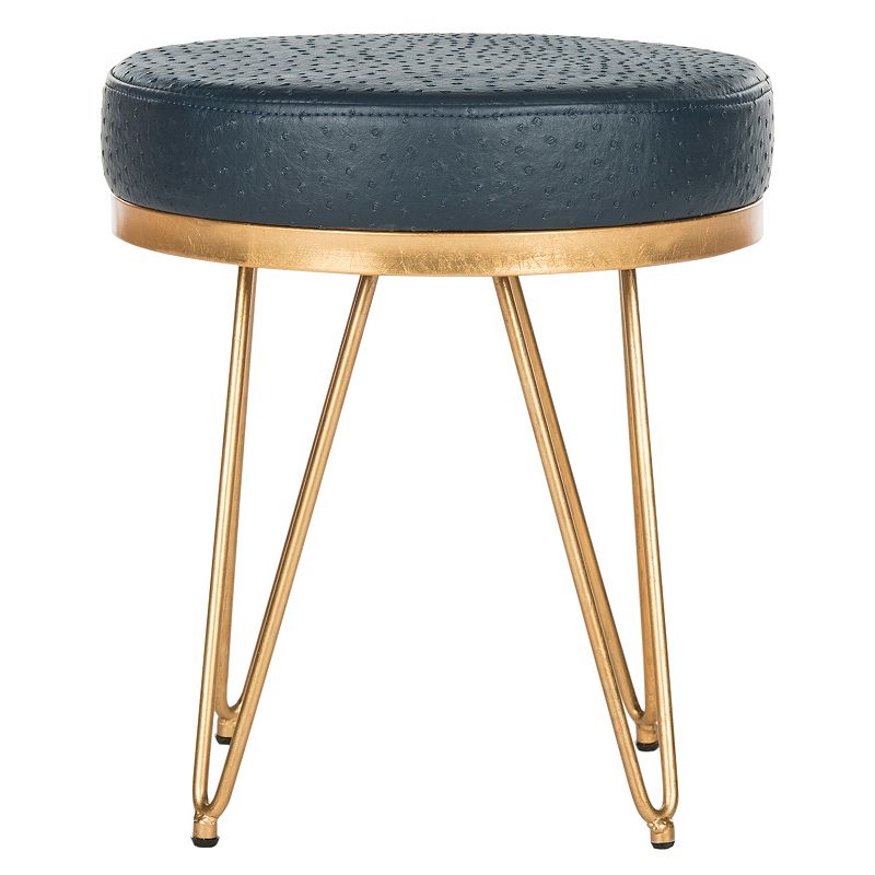 Safavieh Jenine Faux Ostrich Round Bench