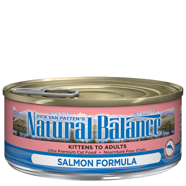 Natural Balance - Salmon Kittens to Adults Ultra Premium Cat Food Can