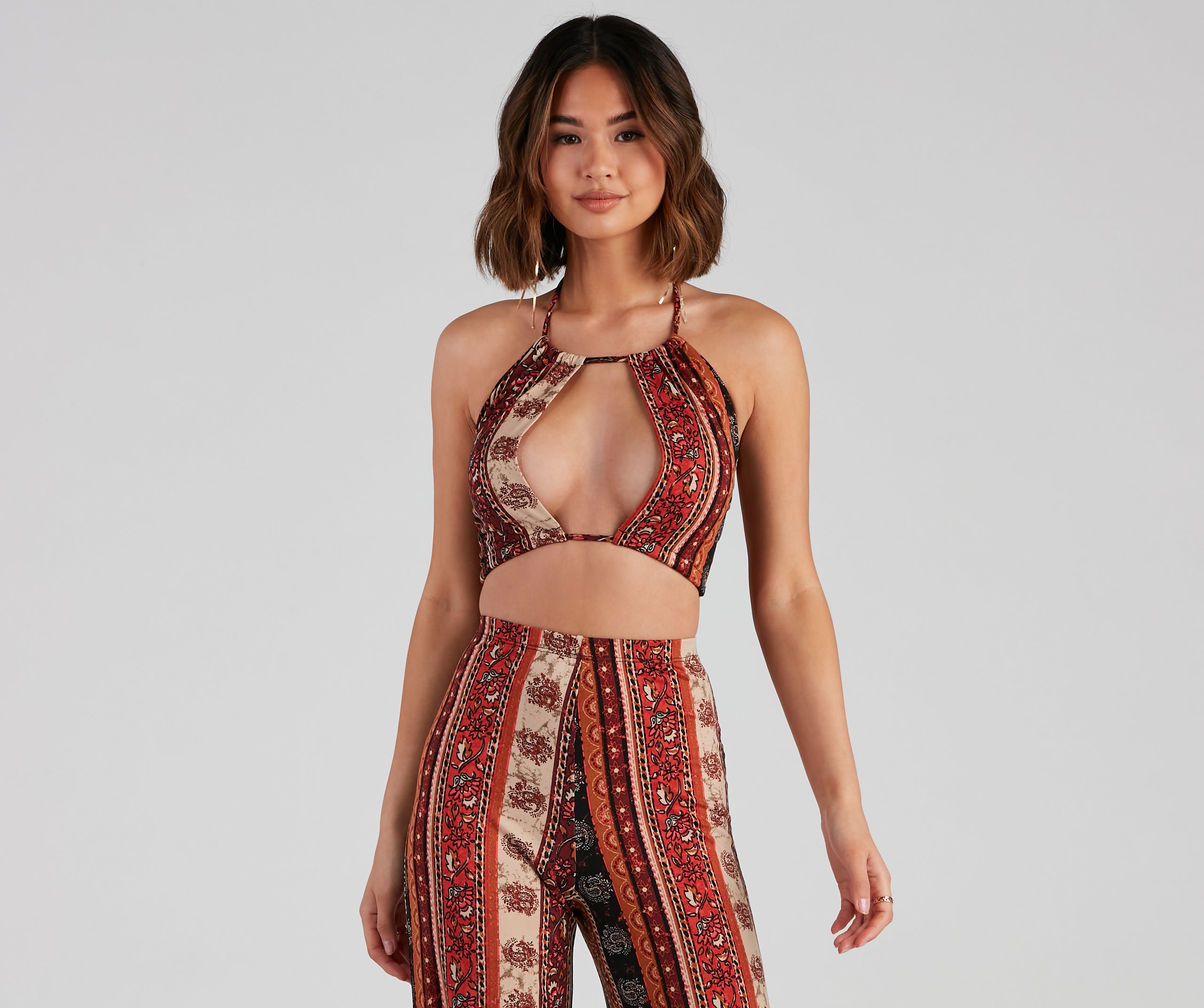 Desert Dreamer Halter Crop Top