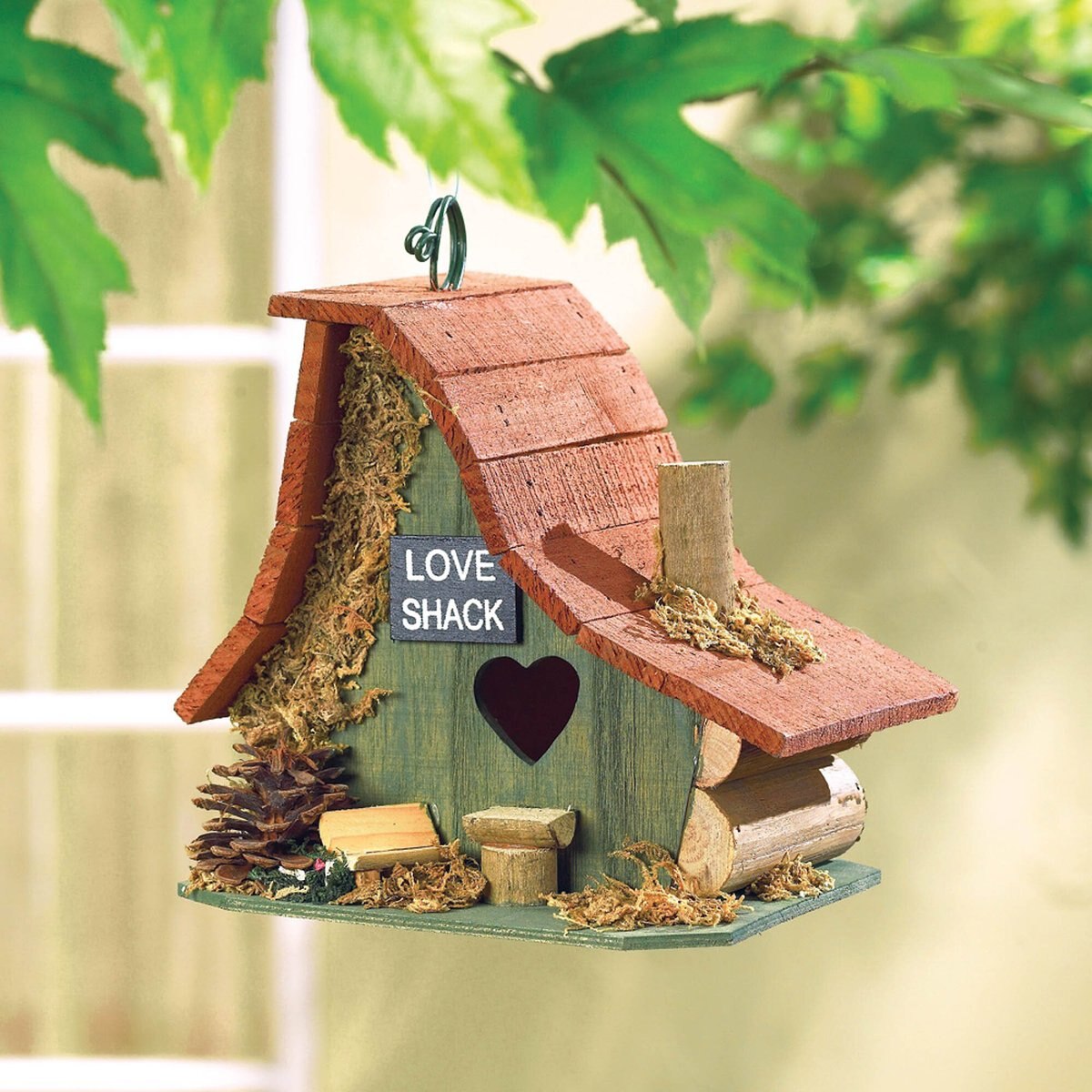 Zingz and Thingz The Love Shack Bird House