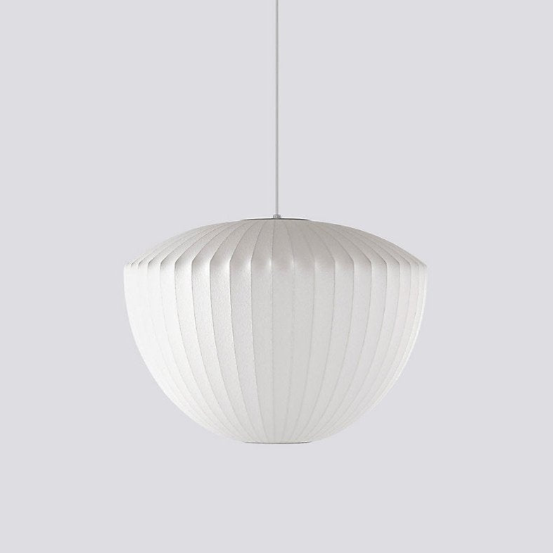 Bubble Mulberry Silk Pendant Lamp