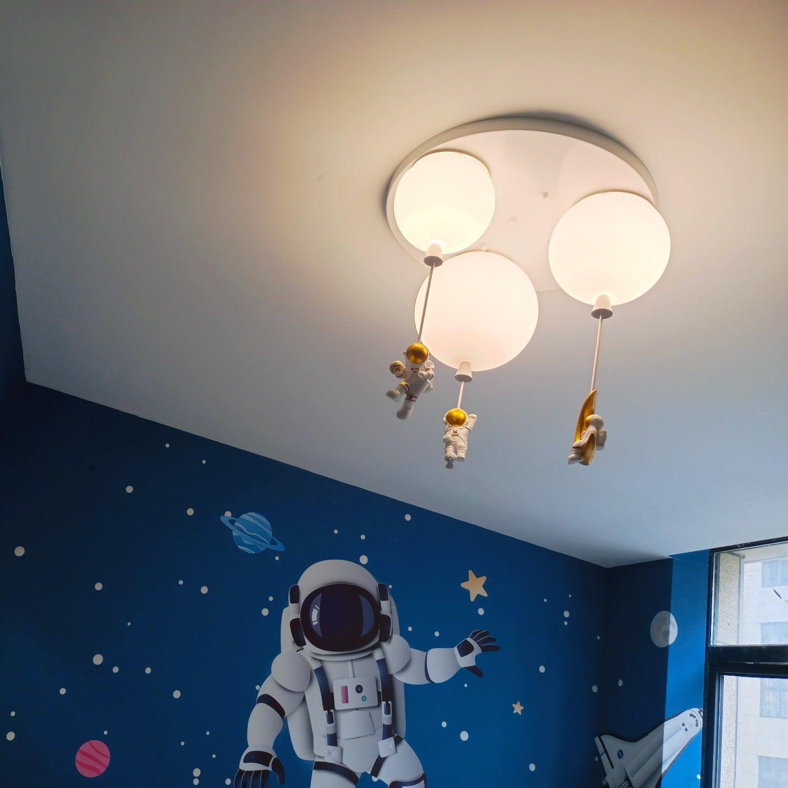 Frosted Balloon Combination Ceiling Lamp