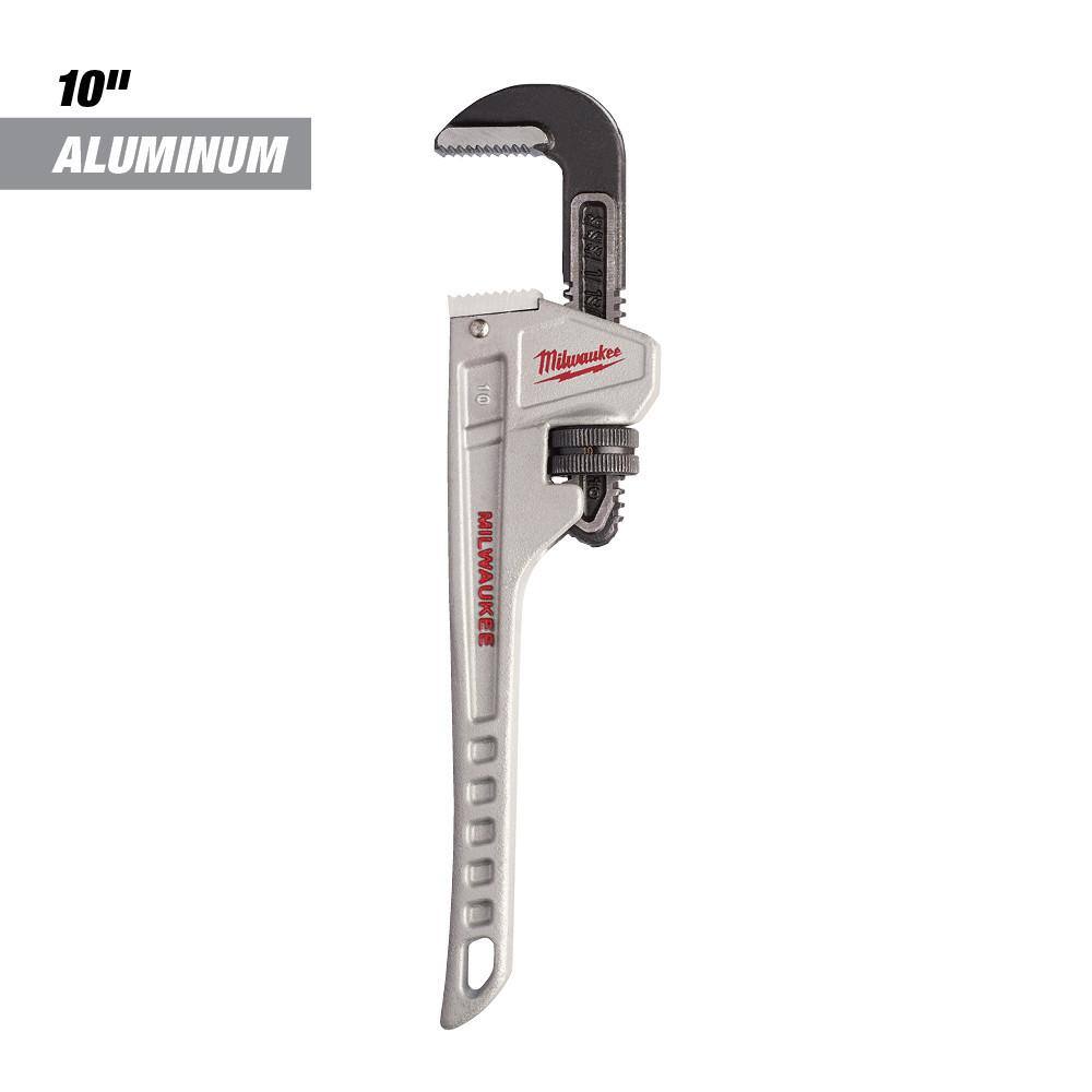 MW 10 in. Aluminum Pipe Wrench 48-22-7210