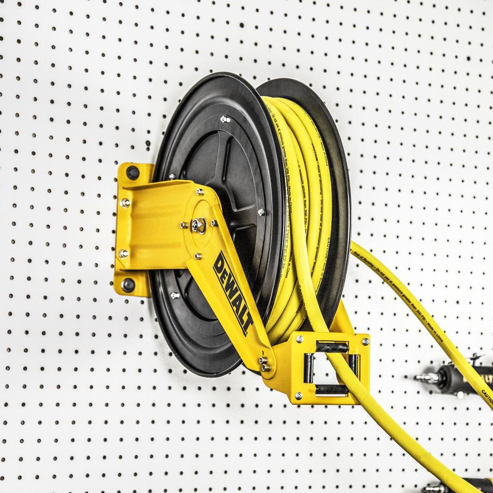 DEWALT 3/8 in. x 50 ft. Double Arm Auto Retracting Air Hose Reel DXCM024-0343 from DEWALT