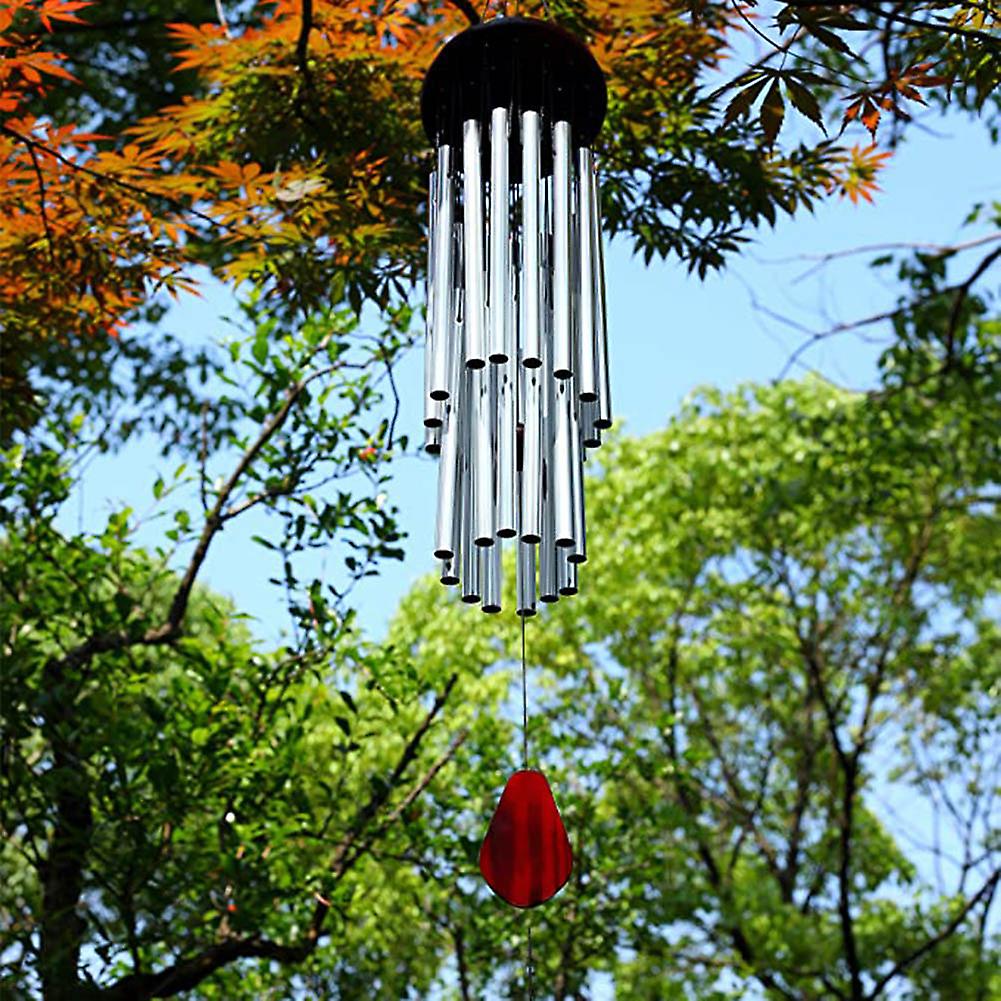 Wind Chimes 27 Tubes Soothing Melodic Tones For Indoor Outdoor Window Yard Decoration New