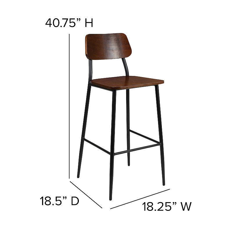 Flash Furniture Industrial Bar Stool