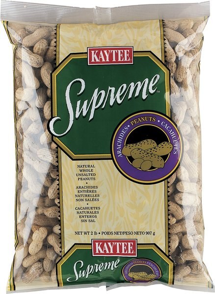 Kaytee Supreme Peanuts Wild Bird Food， 2-lb bag