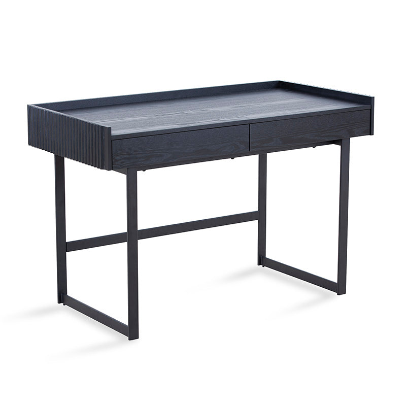 MONTANA Study Desk 120cm - Black Ash