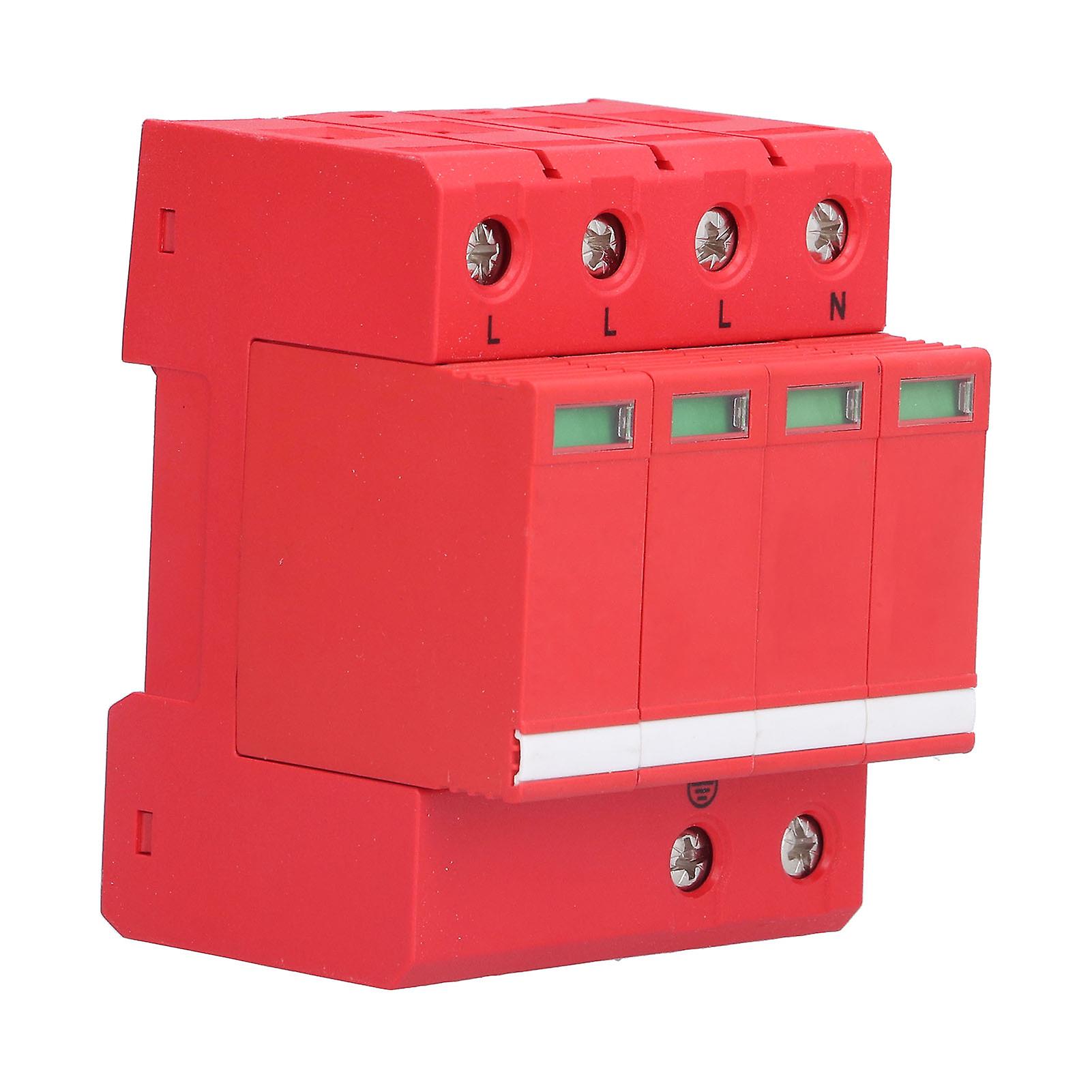 Surge Protective Arrester Device Ptb Din Rail Photovoltaic Distribution Box Protector 220380v100ka