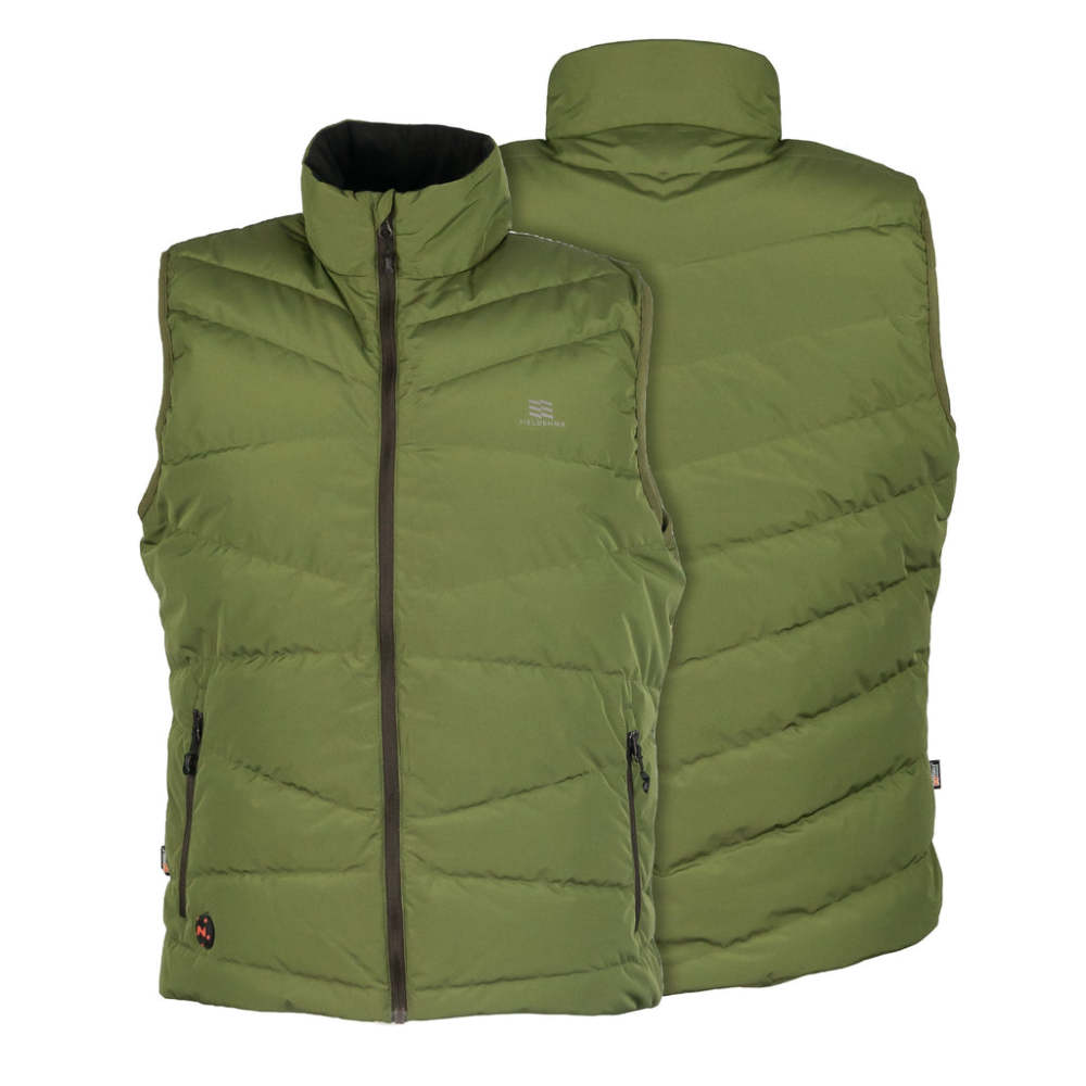 Mobile Warming 7.4V Crest Heated Down Vest Mens Green 3X ;