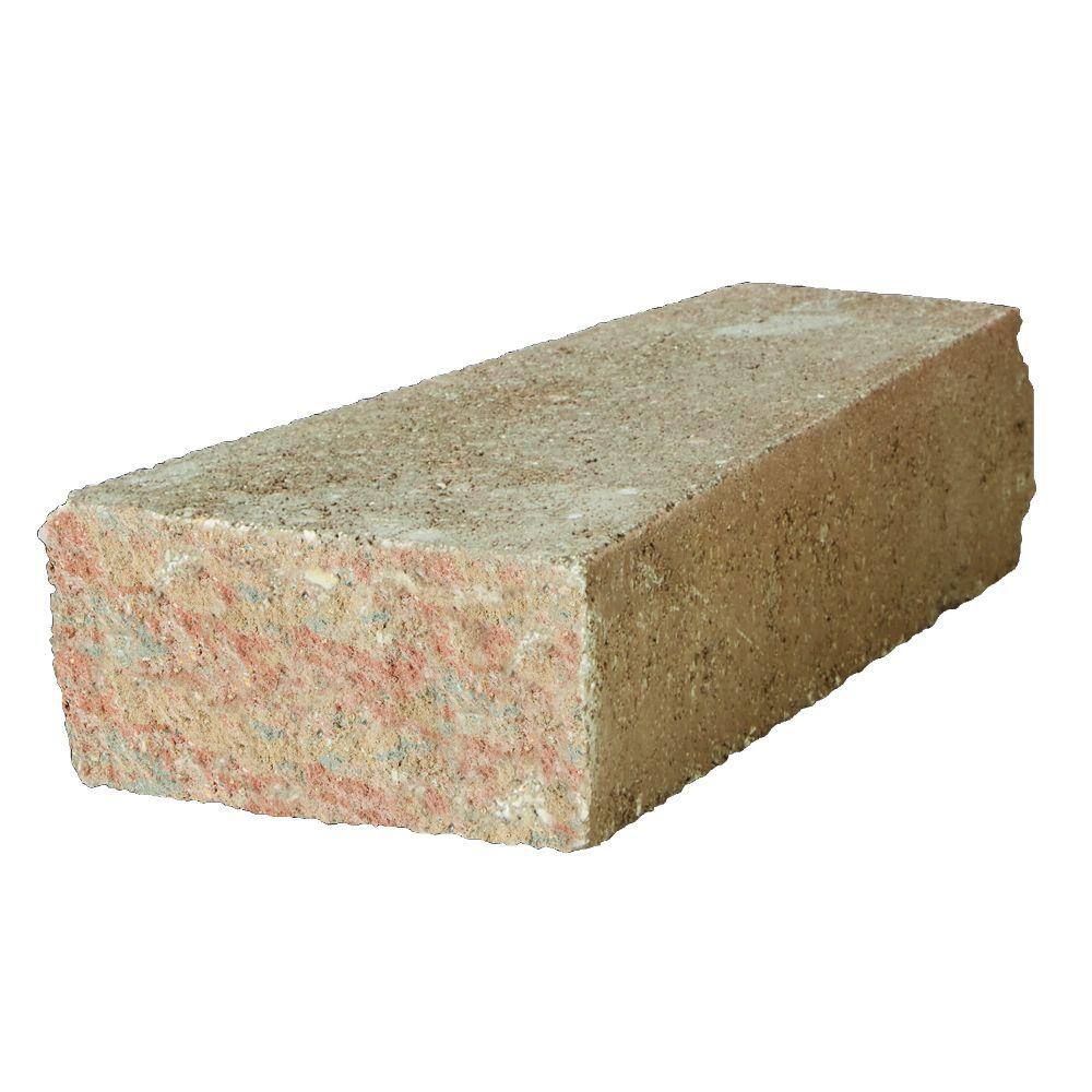 Pavestone RockWall 2 in. x 4.25 in. x 9 in. Palomino Concrete Wall Cap (320 Pcs.  89 sq. ft.  Pallet) 79981