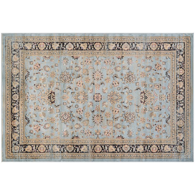 Couristan Zahara Farahan Amulet Framed Floral Rug