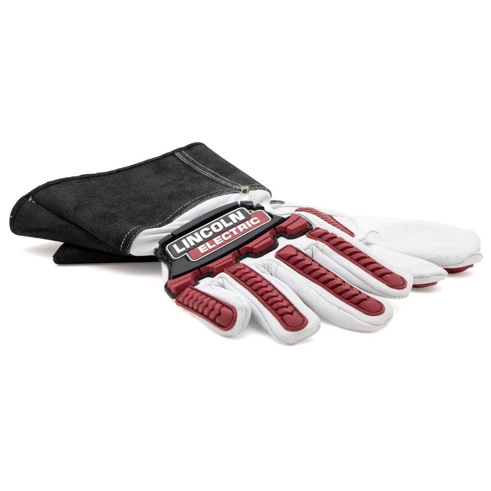 Lincoln Electric Large Impact and Cut Resistant Welding Gloves KH846L