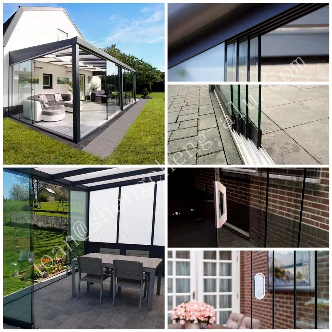 Outdoor Garden  Supplies  Aluminium Overkapping Patio Roof