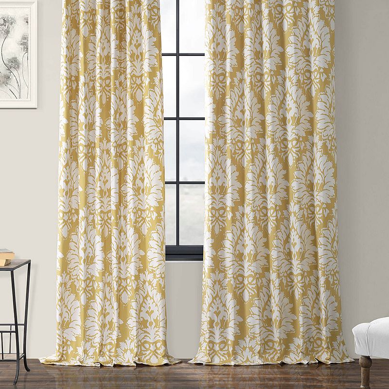 EFF 1-Panel Lacuna Printed Window Curtain