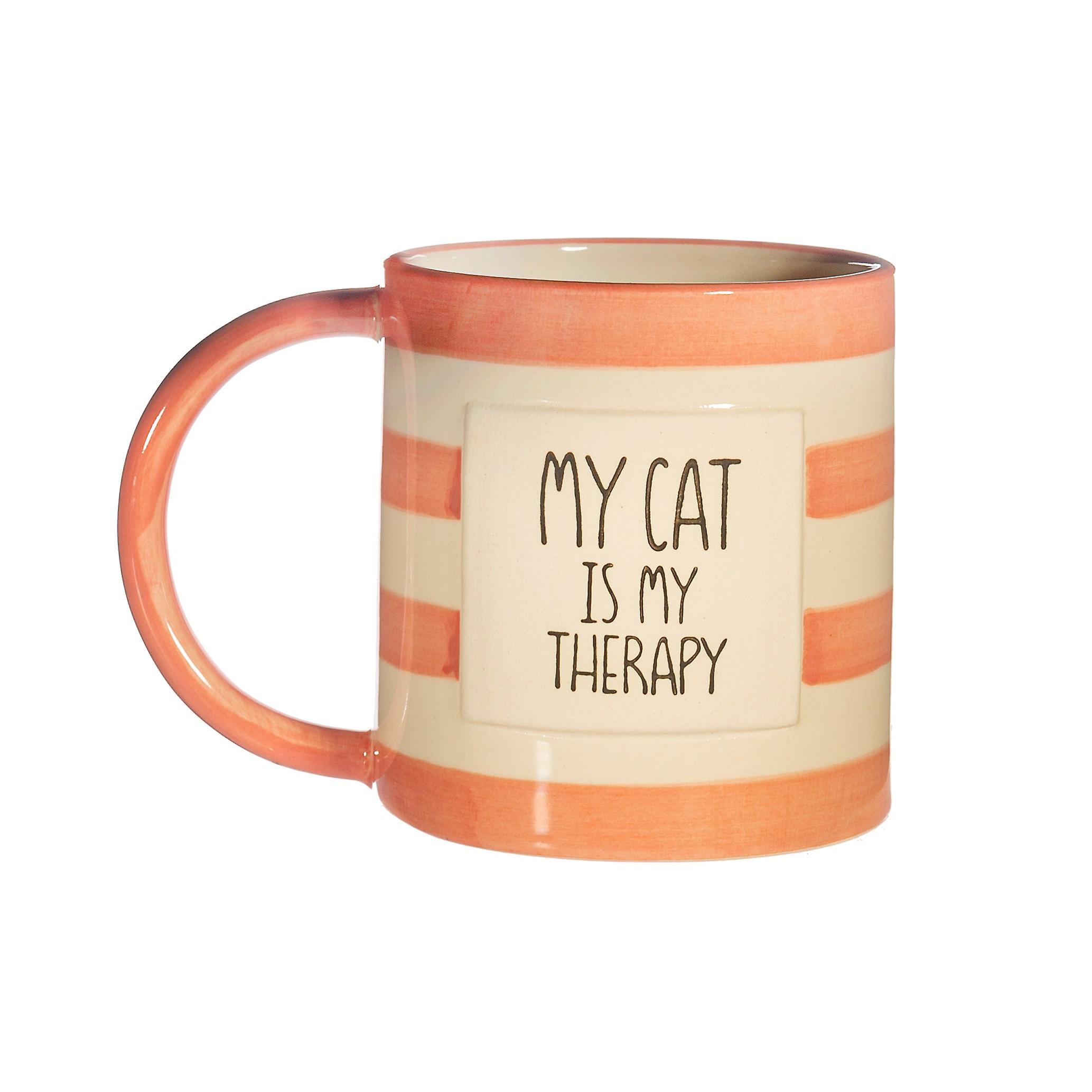 Sass and Belle Cat Therapy Mug