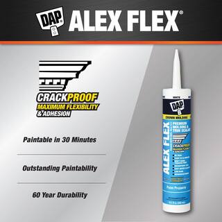 DAP Alex Flex 10.1oz White (4-Pack) 7079818542