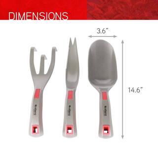 ALTERRA 3 Piece Aluminum Hand Tool Set AMHT15