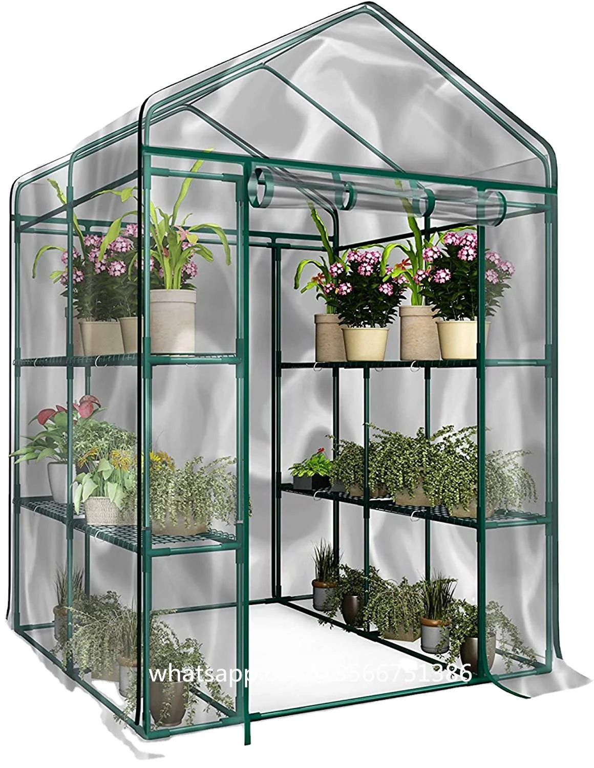 China Factory Supply Big Transparent Shed Greenhouse Outdoor Patio Garden Planting Natural Ecology Portable Greenhouse